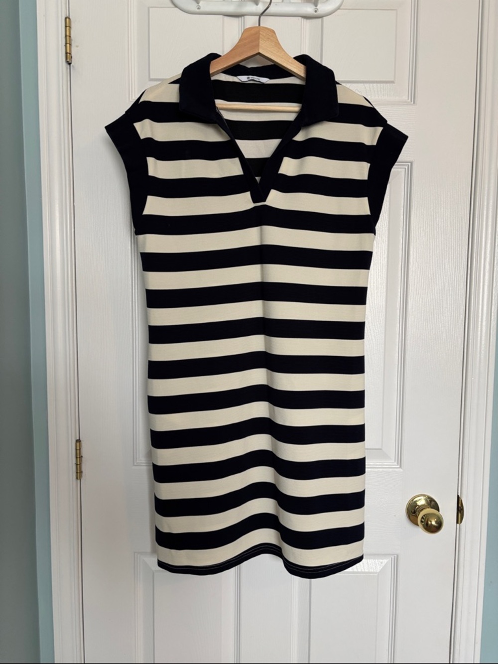 Wenrine striped polo dress